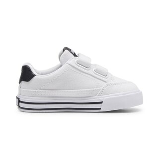 Foto 2 | Tenis Puma Court Classic Vulc Infantil Para Niño Blanco