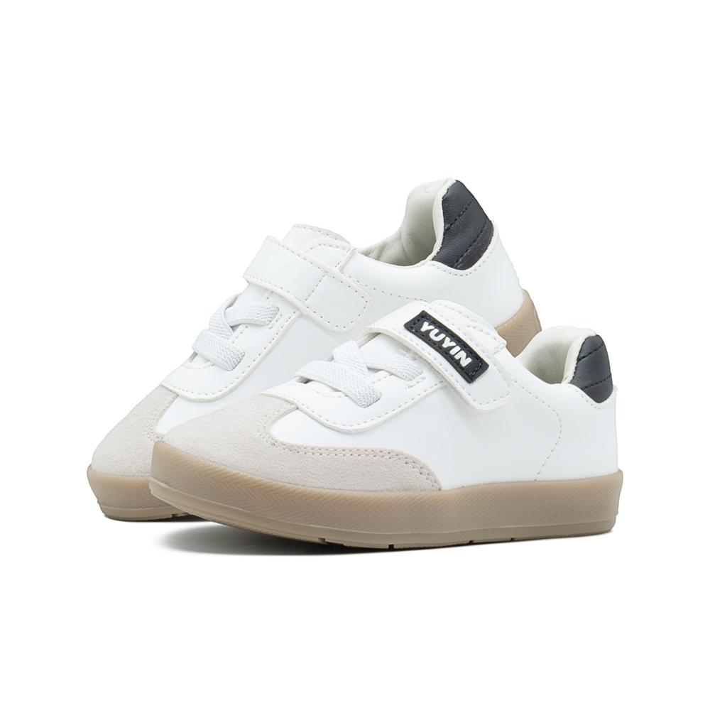 Foto 7 pulgar | Tenis Para Niño Urbano Casual Choclo Color Blanco Gris Blanco