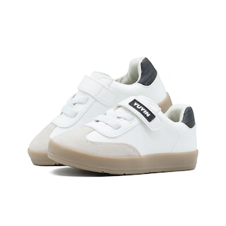 Foto 6 | Tenis Para Niño Urbano Casual Choclo Color Blanco Gris Blanco