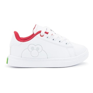 Foto 1 | Tenis Niño Plaza Sésamo Elmo Color Blanco Rojo 18-24 Blanco