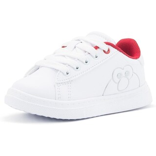 Foto 3 | Tenis Niño Plaza Sésamo Elmo Color Blanco Rojo 18-24 Blanco
