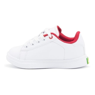 Foto 4 | Tenis Niño Plaza Sésamo Elmo Color Blanco Rojo 18-24 Blanco