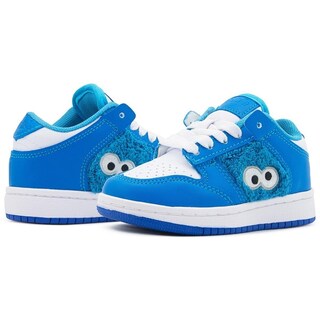 Foto 3 | Tenis Niño Tendencia Plaza Sesamo Come Galletas Choclo Azul Azul