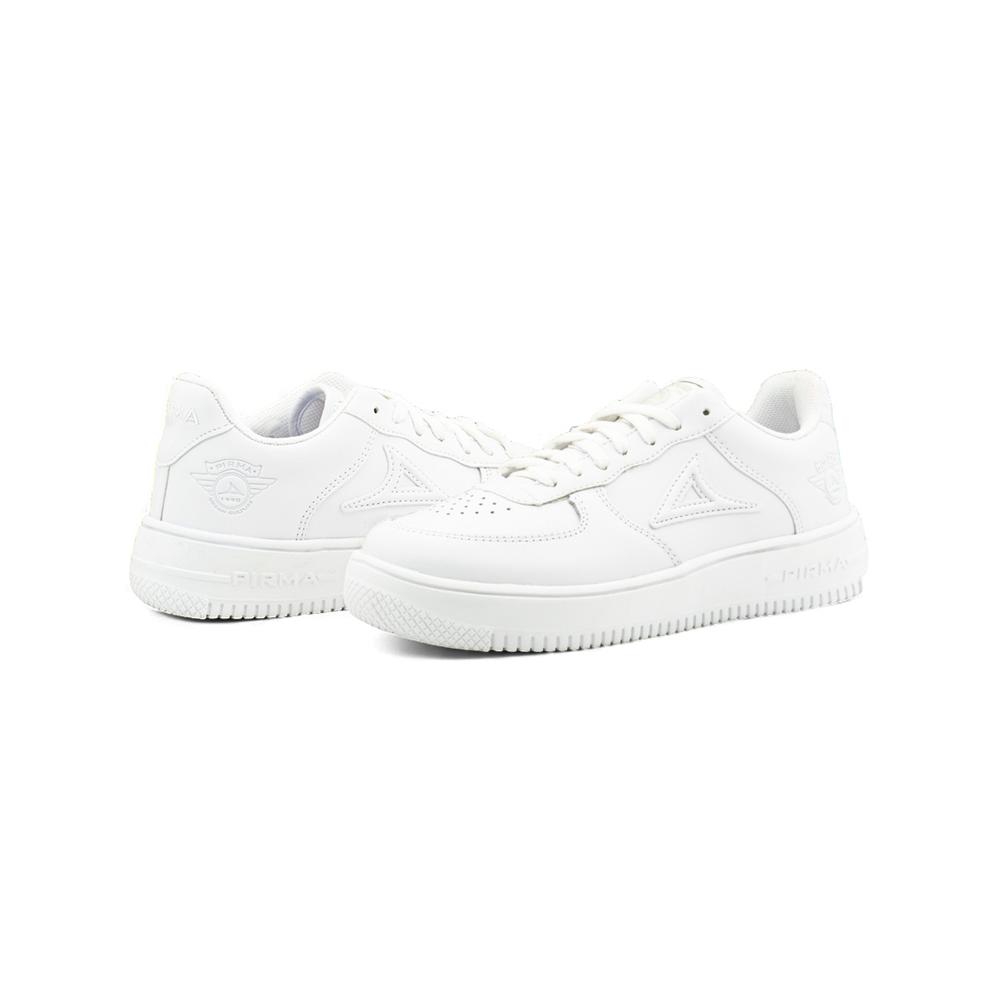 Foto 3 | Tenis Escolar Pirma Originales Para Niño Cómodos Blanco Blanco