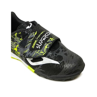 Foto 2 | Tenis Futbol Rápido Joma Juvenil Pasto Sintético Turf Negro Negro