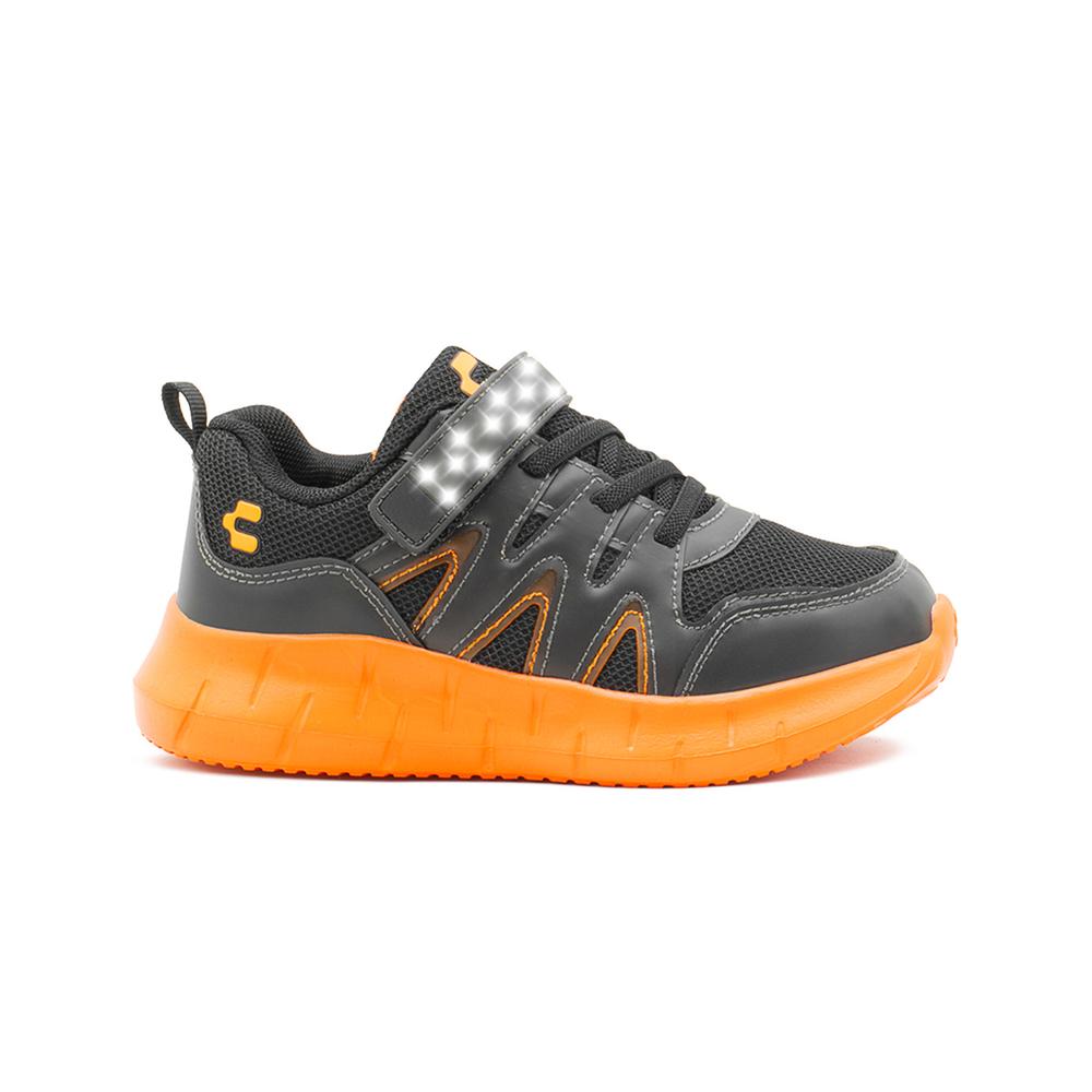 Foto 4 pulgar | Tenis Para Niño Charly  Sport Running Transpirable Suela Eva Negro