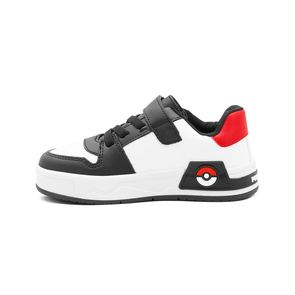 Foto 3 pulgar | Tenis Niño Pokemon  Gamer Moda Tendencia Blanco Negro 18-25 Negro