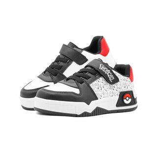 Foto 6 | Tenis Niño Pokemon Gamer Moda Tendencia Blanco Negro 18-25 Negro