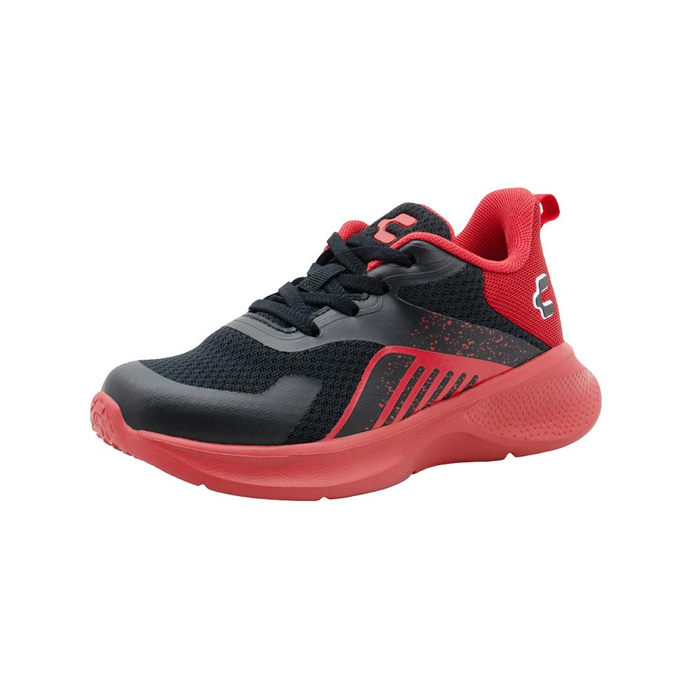 Foto 5 pulgar | Tenis Charly  Running Textil Para Niño 18-21.5 Transpirable Negro