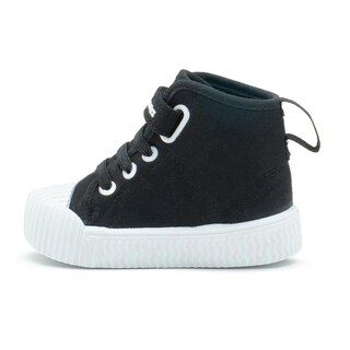 Foto 5 | Tenis Bubble Gummers Para Niño Will Bota Color Negro 12-17 Negro