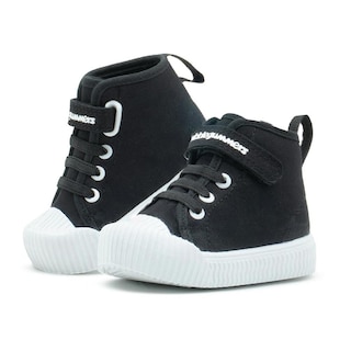 Foto 6 | Tenis Bubble Gummers Para Niño Will Bota Color Negro 12-17 Negro