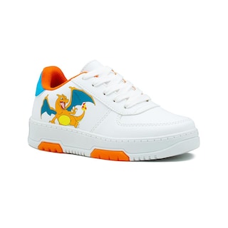 Foto 1 | Tenis Niño Pokemon Charizard Gamer Urbano 18-25 Color Blanco Blanco
