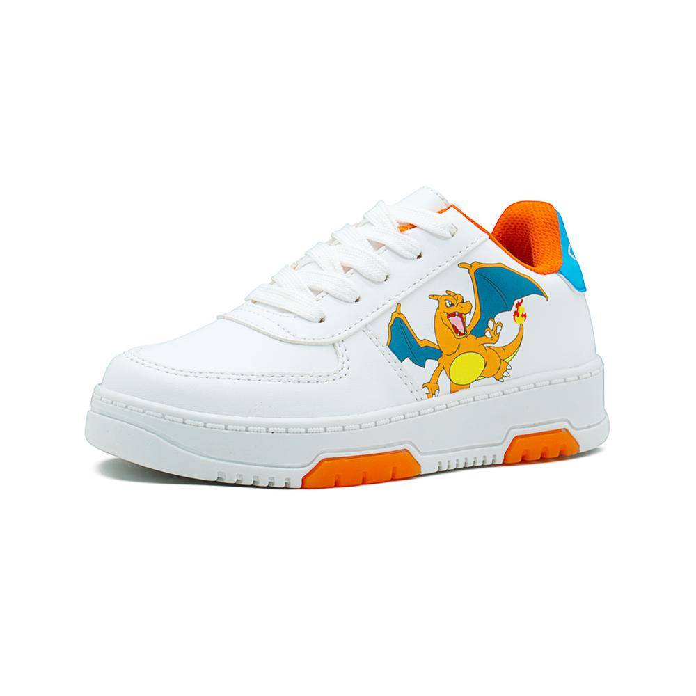 Foto 5 pulgar | Tenis Niño Pokemon Charizard Gamer Urbano 18-25 Color Blanco Blanco