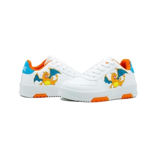Foto 5 | Tenis Niño Pokemon Charizard Gamer Urbano 18-25 Color Blanco Blanco