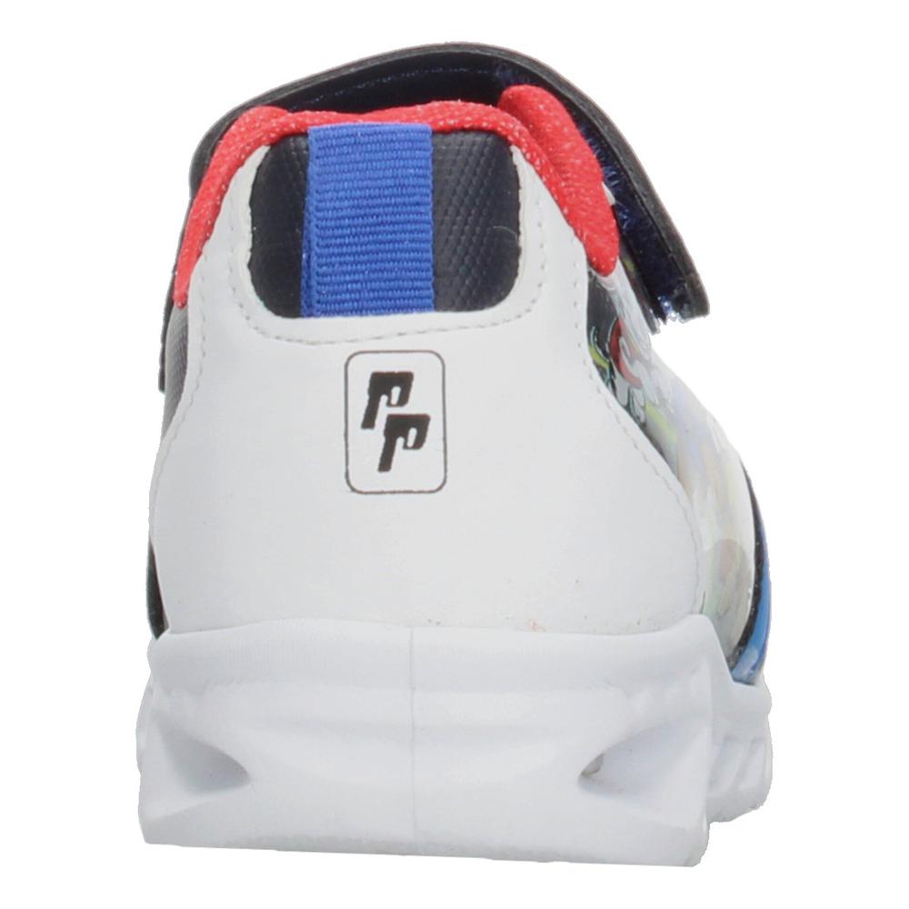 Foto 8 pulgar | Tenis Niño Toddler Paw Patrol Azul Marino Casual Suela Luces Led Ligero Velcro Ajustable Azul Marino