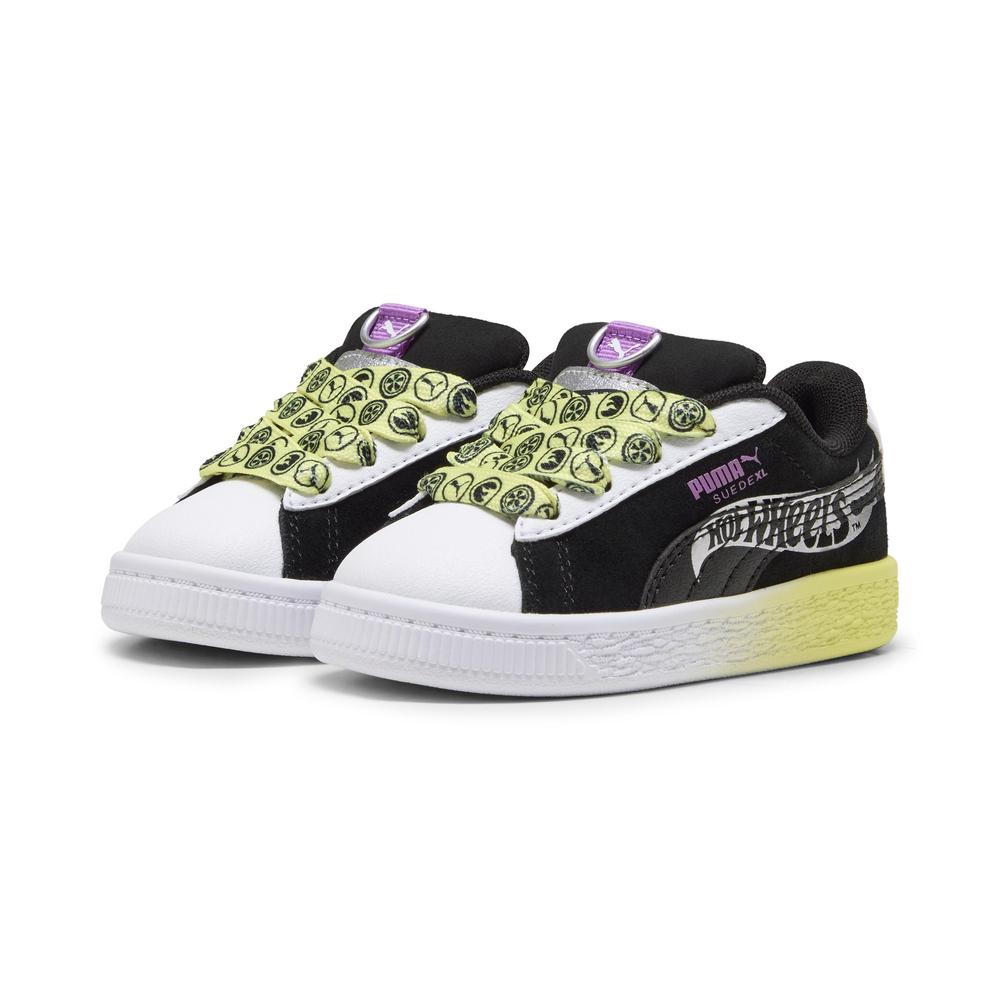Foto 4 pulgar | Tenis Puma Suede Xl Hpt Wheels Inf Para Niños Negro