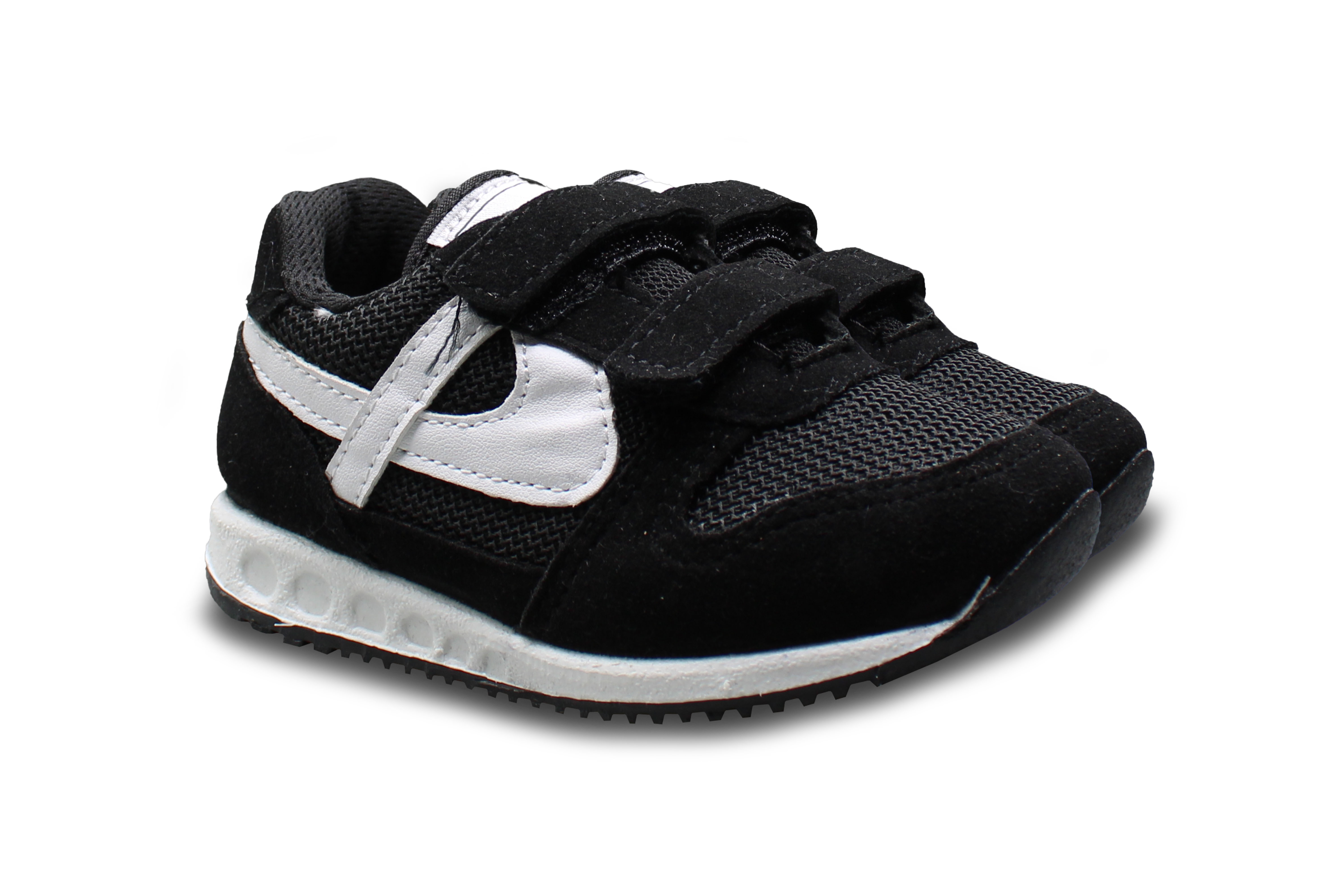 Foto 3 pulgar | Tenis Unisex Panam Jogger Negro Mini Peques
