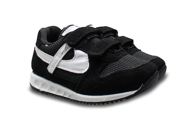 Foto 2 | Tenis Unisex Panam Jogger Negro Mini Peques