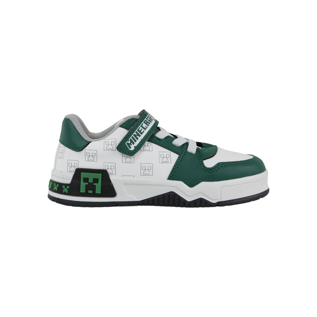 Foto 4 pulgar | Tenis Niño Minecraft Gamer Yuyin Mi4131 Verde