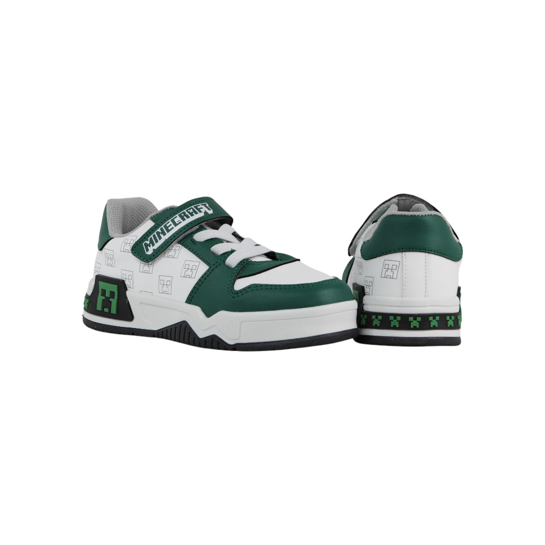 Foto 5 pulgar | Tenis Niño Minecraft Gamer Yuyin Mi4131 Verde