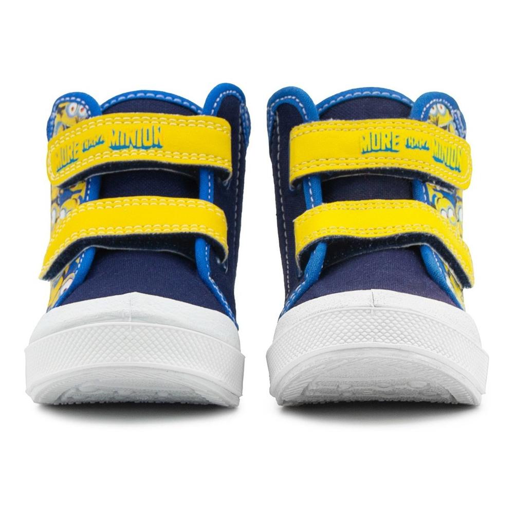 Foto 5 | Tenis Bota Velcro Azul Minions Niño Charly 12-17 Azul Marino
