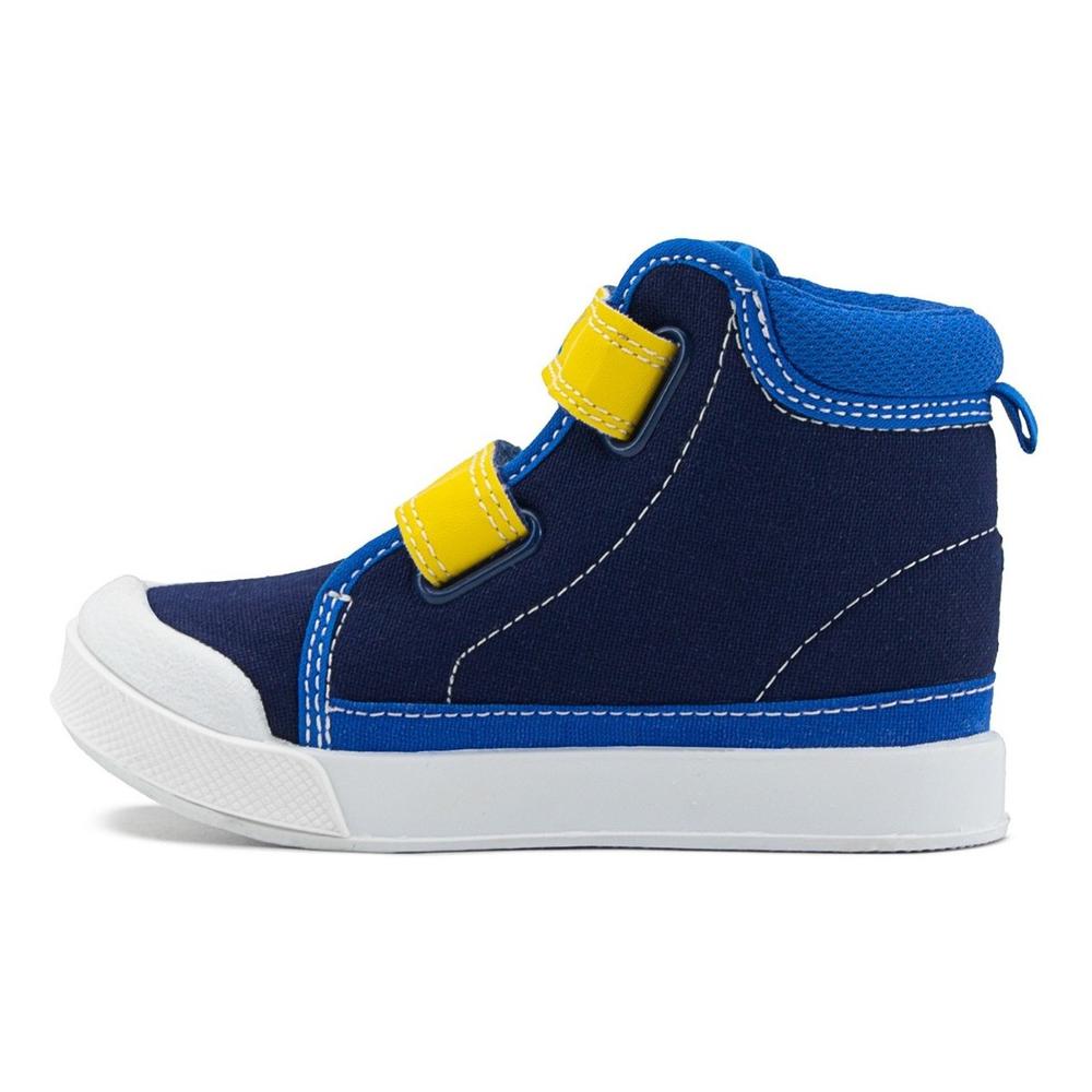 Foto 6 | Tenis Bota Velcro Azul Minions Niño Charly 12-17 Azul Marino