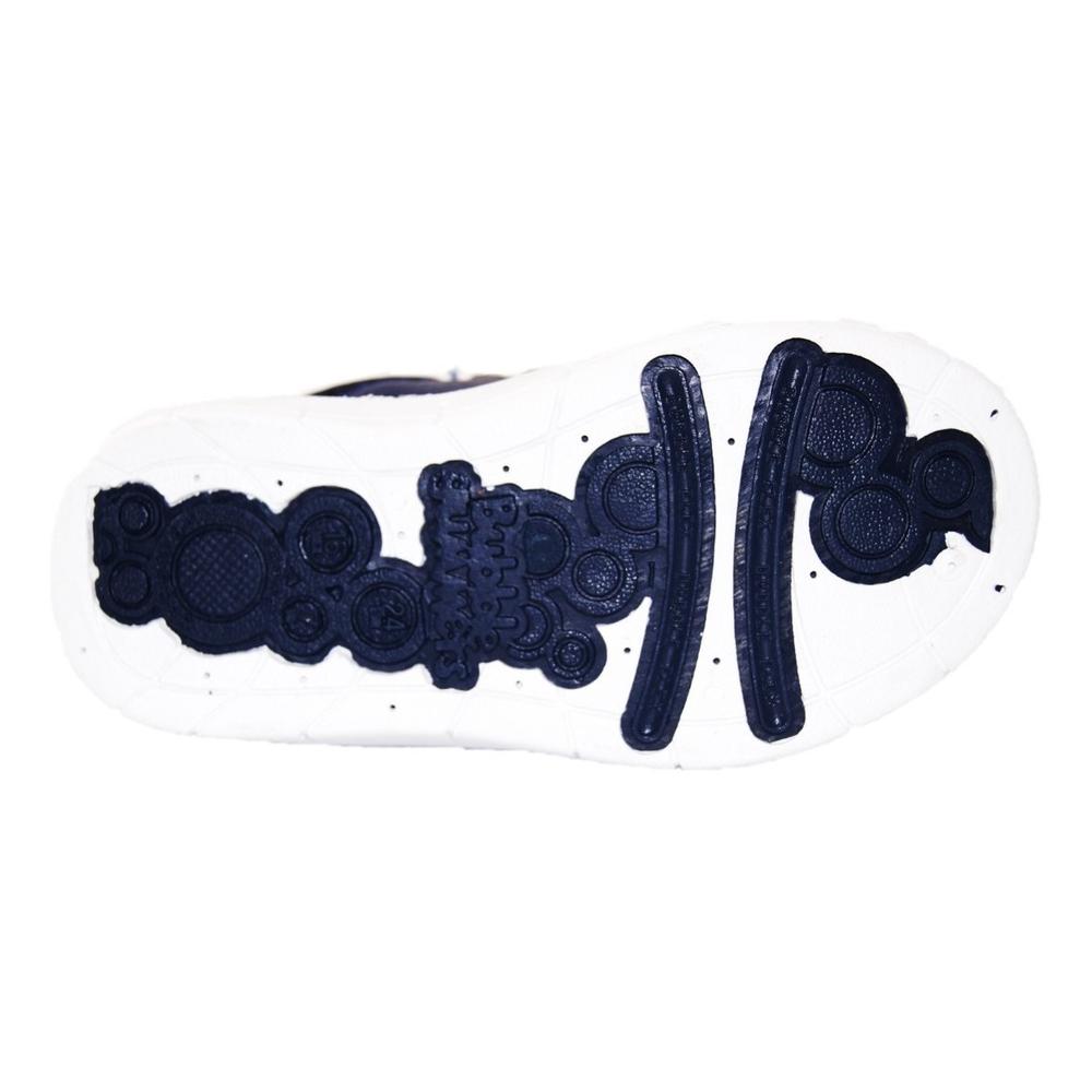 Foto 4 | Tenis Niño Moda Bubble Gummers Heizer Marino Gris 15-19 Azul Marino