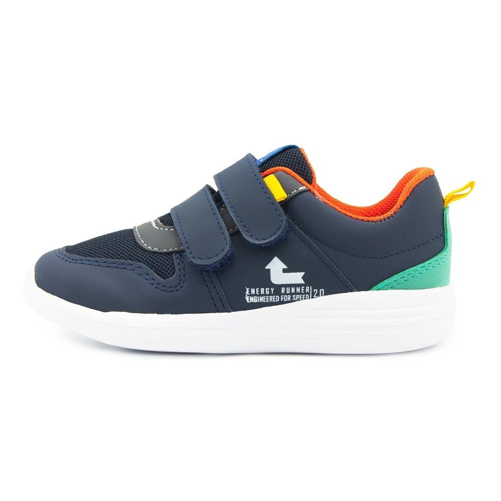 Foto 3 | Tenis Niño Moda Velcro Roddyck Color Marino Ligeros 12-17 Azul Marino