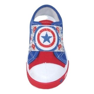Foto 4 | Tenis Niño Capitán América Avengers Marvel Adam 12-18 Azul Azul