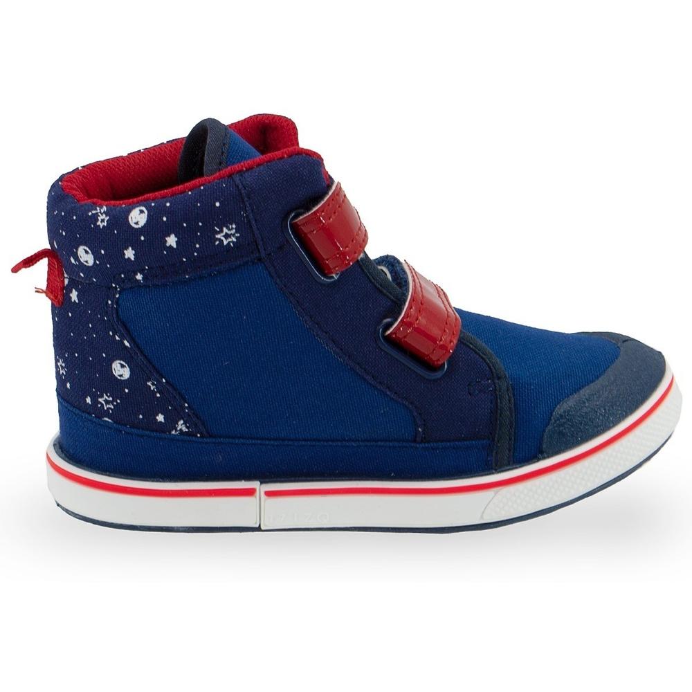 Foto 5 pulgar | Tenis Bota Niño Velcro Bubble Gummers Lolo Marino 12-17 Azul Marino