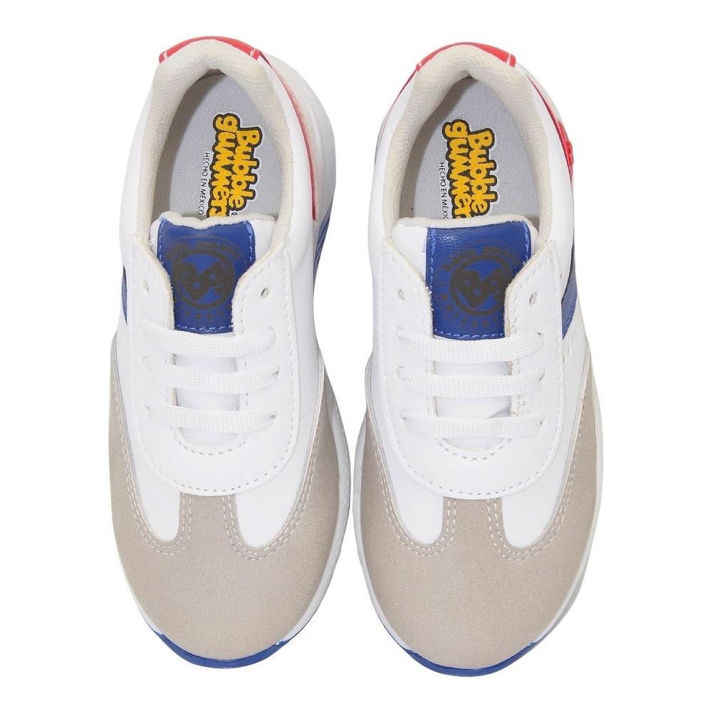 Foto 5 | Tenis Niño Moda Bubble Gummers Kamaleon 14-18 Blanco/rojo Blanco