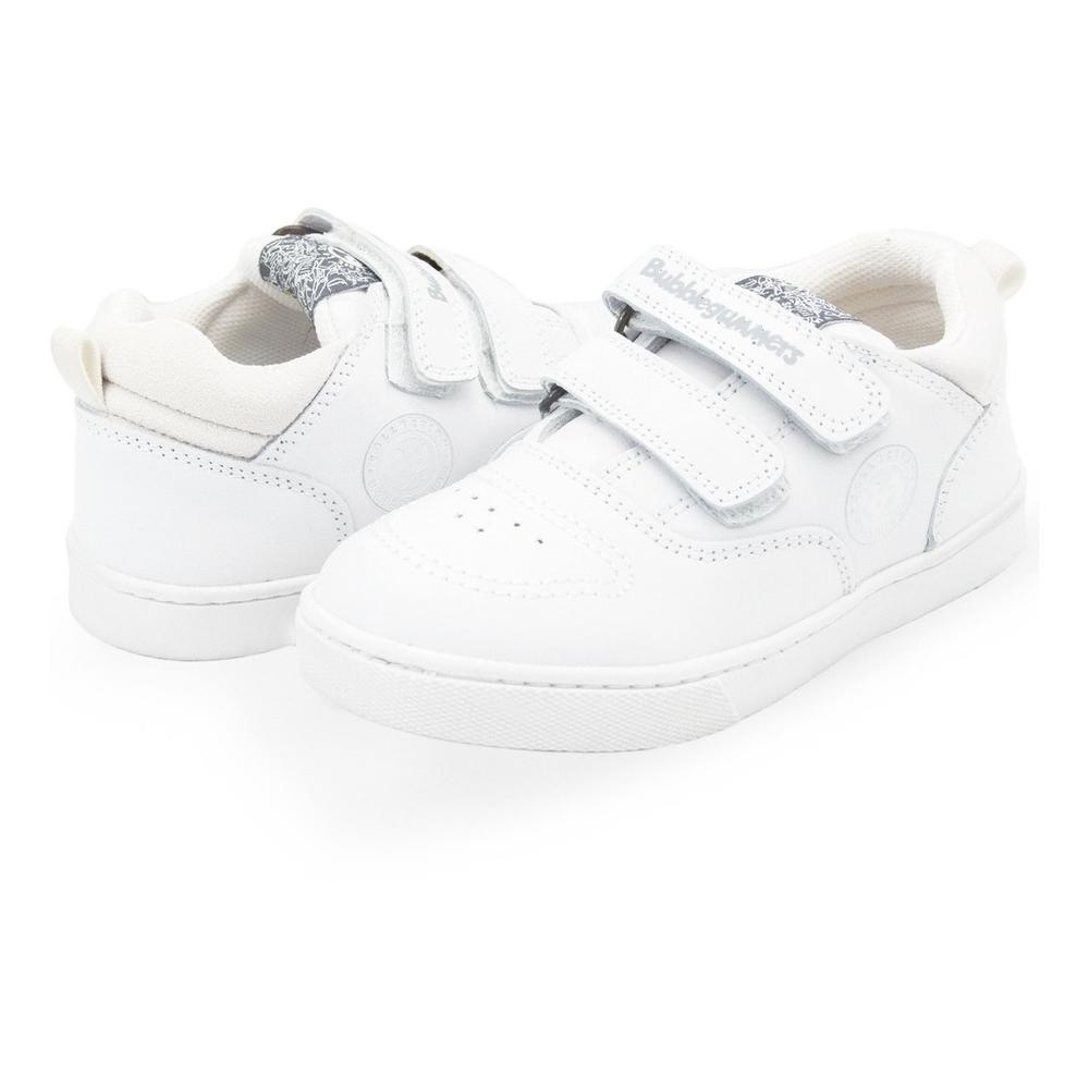 Tenis Escolar Niño Bubble Gummers Gerard Velcro 15-21 Gris