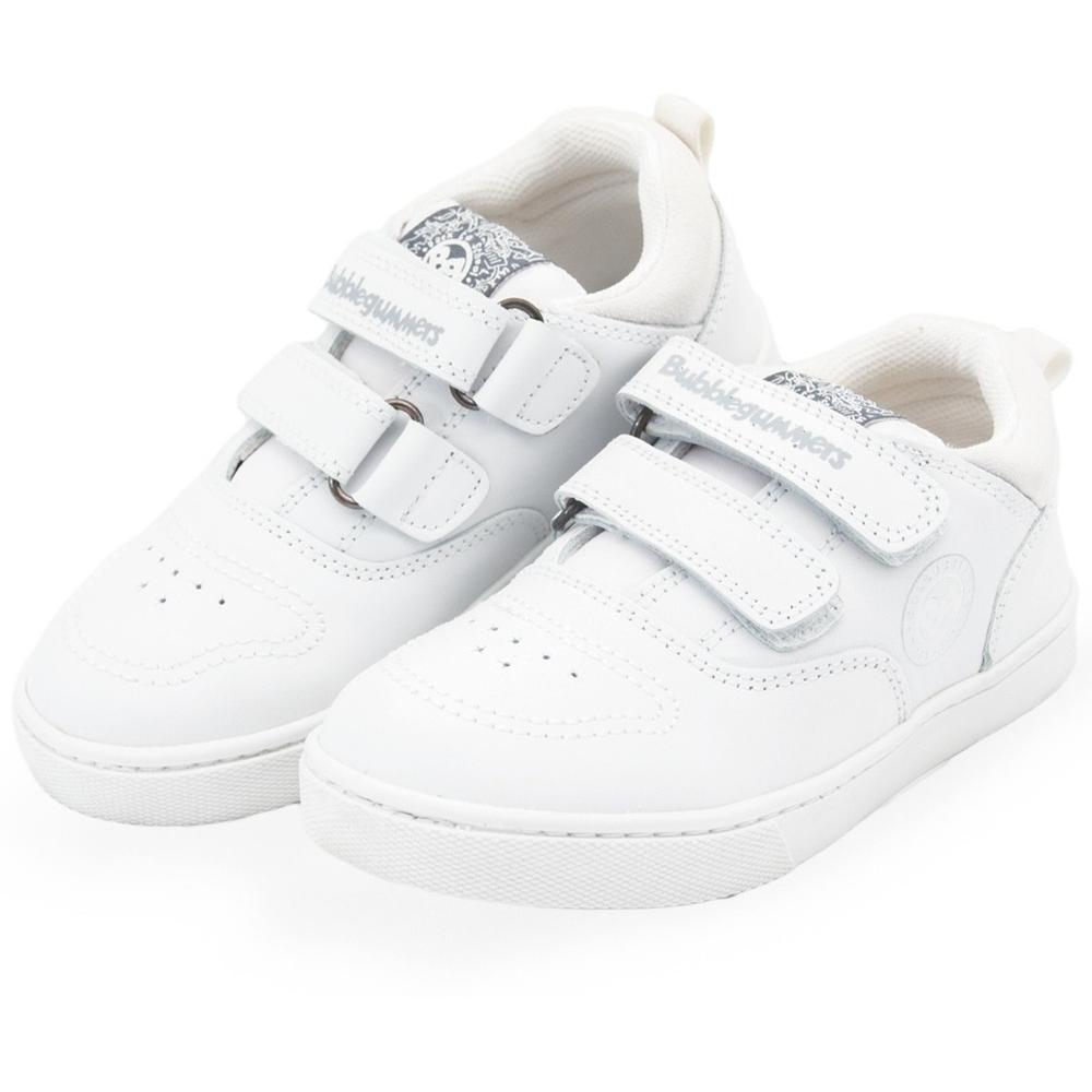 Foto 3 pulgar | Tenis Escolar Niño Bubble Gummers Gerard Velcro 15-21 Gris