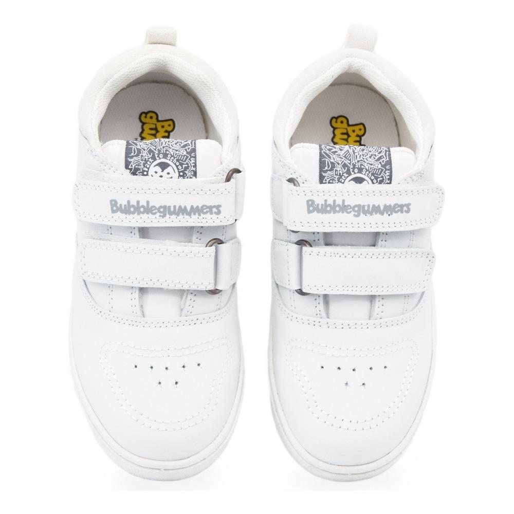 Foto 6 | Tenis Escolar Niño Bubble Gummers Gerard Velcro 15-21 Gris