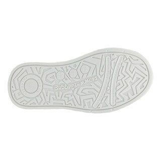 Foto 7 | Tenis Piel Niño Bubble Gummers Icono Blanco/marino 15-21 Blanco