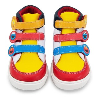 Foto 6 | Tenis Moda Tendencia Bota Plaza Sesamo Niño 13-21 Rojo Rojo