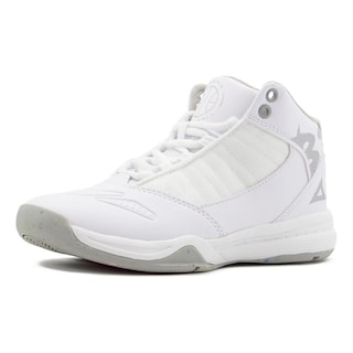 Foto 3 | Tenis Basquetbol Bota Para Niño Pirma Colores 15-21.5 Blanco