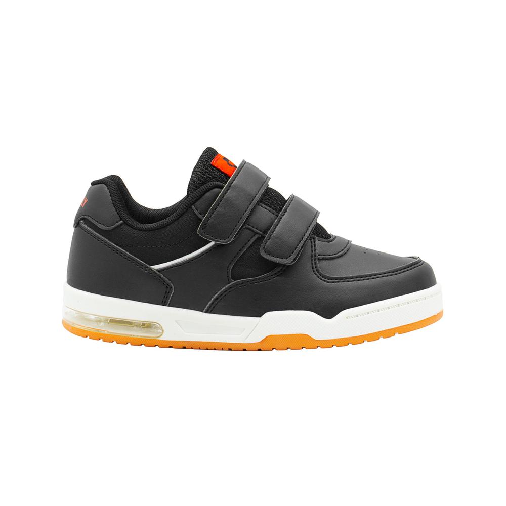 Foto 4 pulgar | Tenis Para Niño Charly Contactel Color Negro Válvula Ligeros Negro