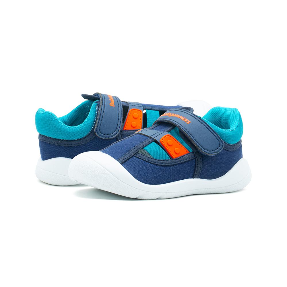 Foto 8 | Tenis Para Niño Bubble Gummers  Con Protección Puntera Azul Marino
