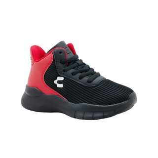 Foto 1 | Tenis Para Niño Charly Running Textil Color Rojo Negro Rojo