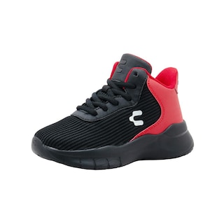 Foto 4 | Tenis Para Niño Charly Running Textil Color Rojo Negro Rojo