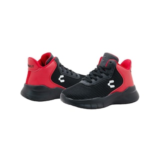 Foto 5 | Tenis Para Niño Charly Running Textil Color Rojo Negro Rojo