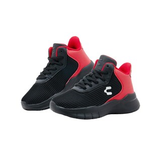 Foto 6 | Tenis Para Niño Charly Running Textil Color Rojo Negro Rojo