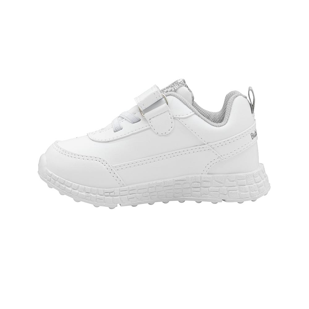 Foto 3 pulgar | Tenis Para Niño Bubble Gummers Zoom I Escolar Antiderrapante Blanco