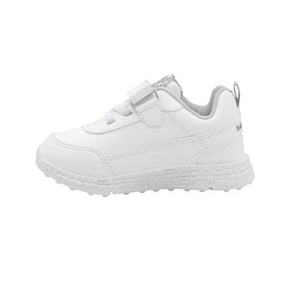 Foto 2 | Tenis Para Niño Bubble Gummers Zoom I Escolar Antiderrapante Blanco