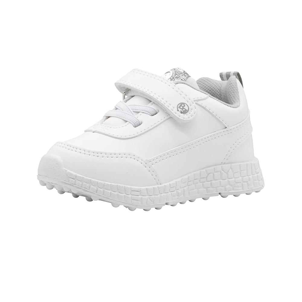 Foto 5 pulgar | Tenis Para Niño Bubble Gummers Zoom I Escolar Antiderrapante Blanco