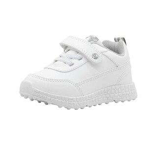 Foto 4 | Tenis Para Niño Bubble Gummers Zoom I Escolar Antiderrapante Blanco