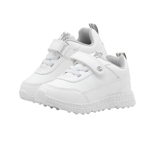 Foto 7 | Tenis Para Niño Bubble Gummers Zoom I Escolar Antiderrapante Blanco