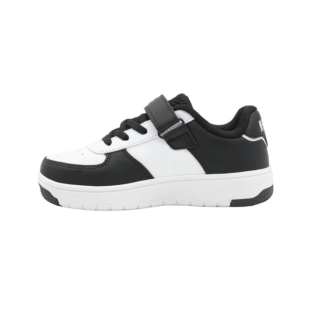 Foto 3 pulgar | Tenis Para Niño K-swiss  Color Blanco Negro Con Contactel Negro