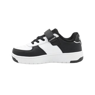 Foto 2 | Tenis Para Niño K-swiss Color Blanco Negro Con Contactel Negro